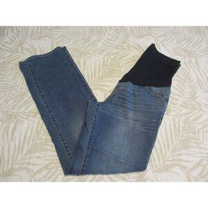 LIZ LANGE MATERNITY BLUE JEANS BOOT CUT SIZE 6